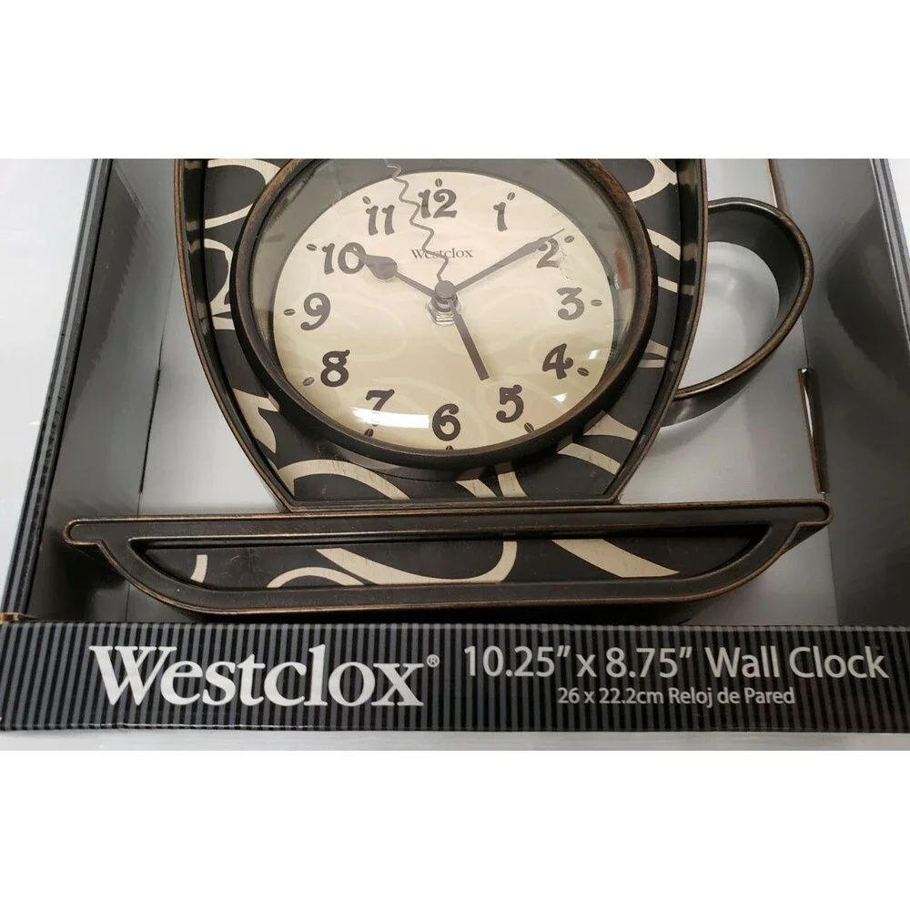 Plastic Kitchen Wall Clock, approx. 10.25